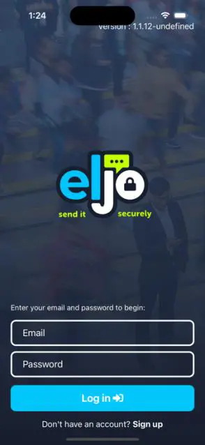 eljo login screen