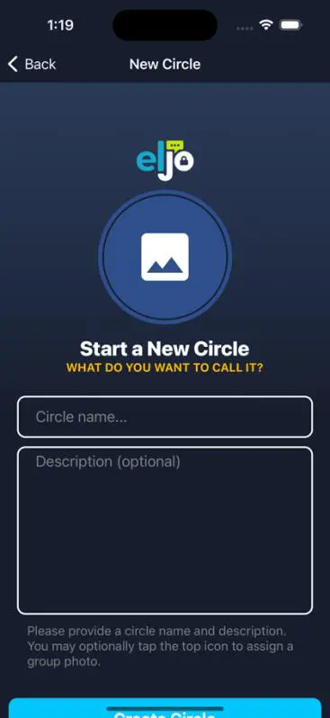 eljo new circle screen